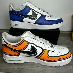 Nike AF1 Low Custom Teenage Mutant Ninja Turtle Cartoons Men’s 12 Air Force